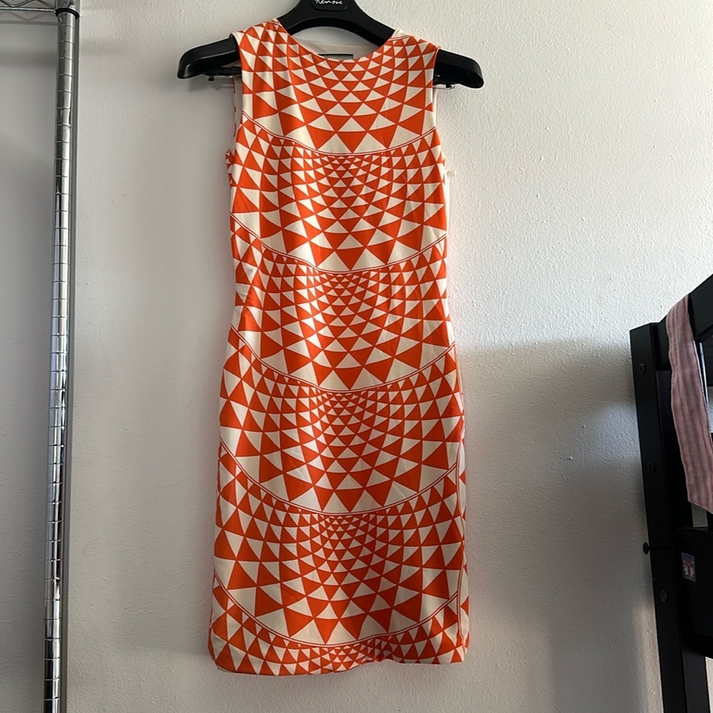 Geometric Fausto Puglisi sleeveless dress